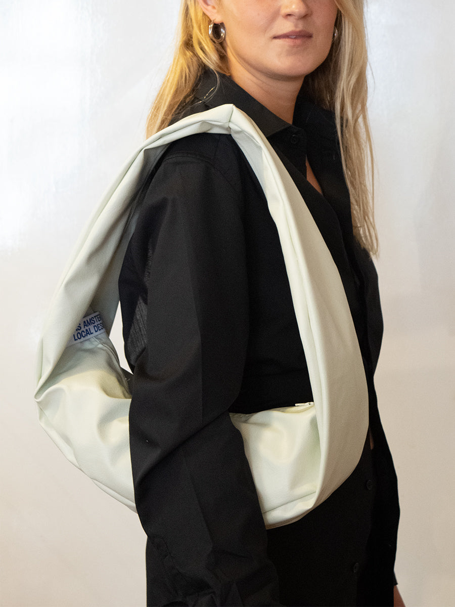 ELISA BAG WHITE SHORT STRAP