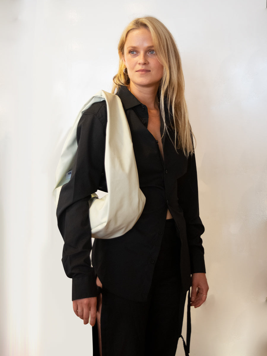 ELISA BAG WHITE SHORT STRAP