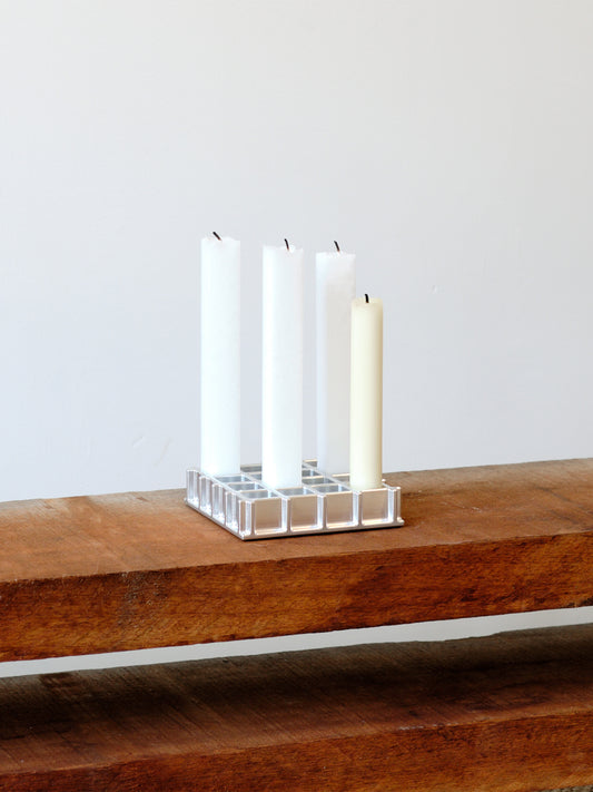 GRID CANDLE HOLDER