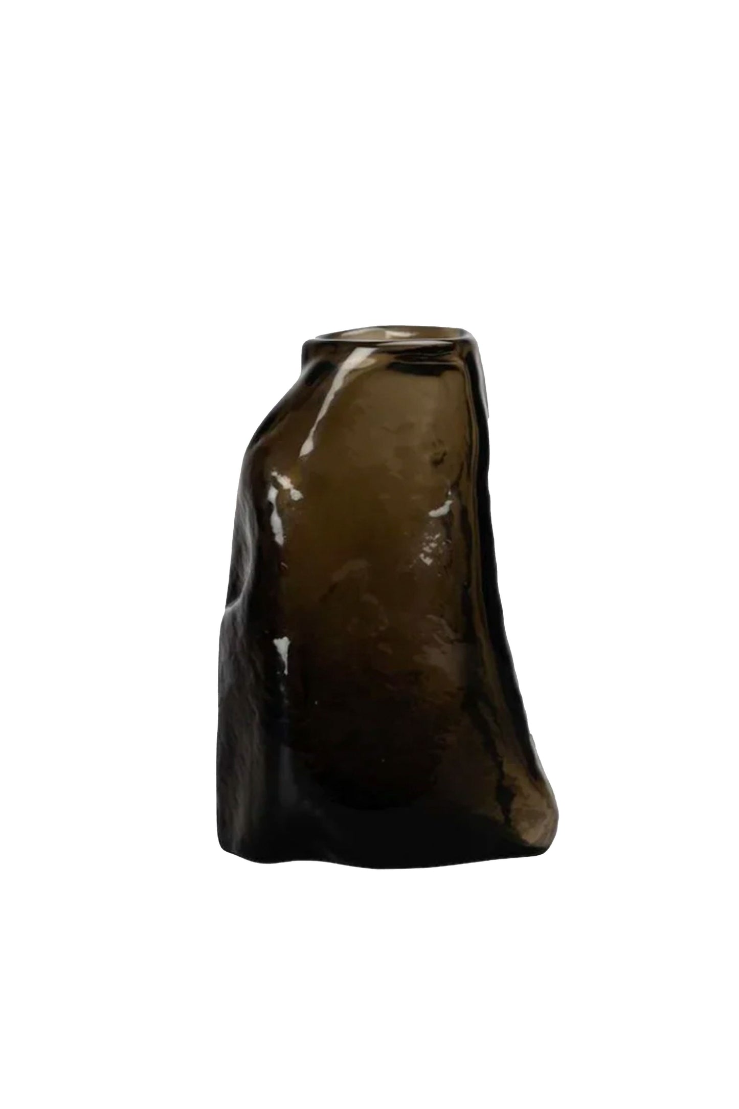BROWN SMALL VASE