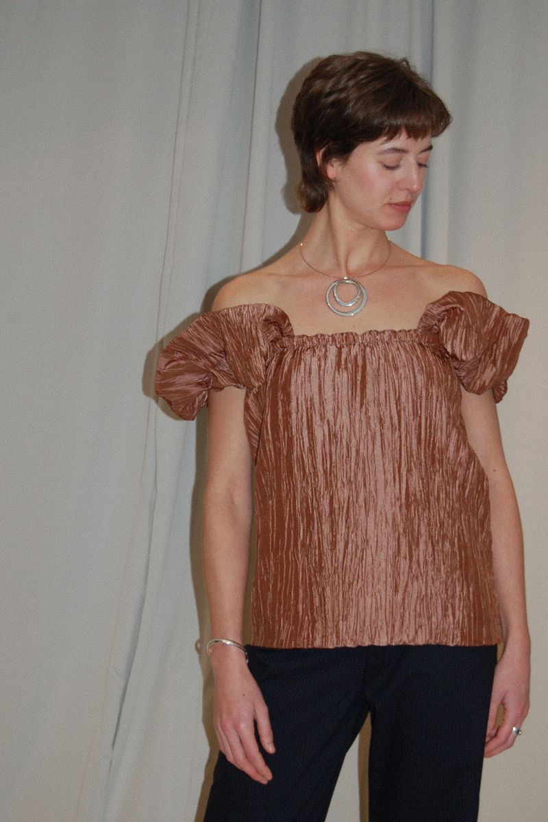 PLISSE TOP COPPER