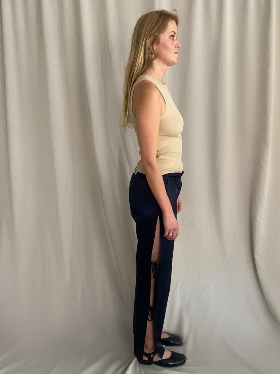 SPAGHETTI PANTS MIDNIGHT BLUE