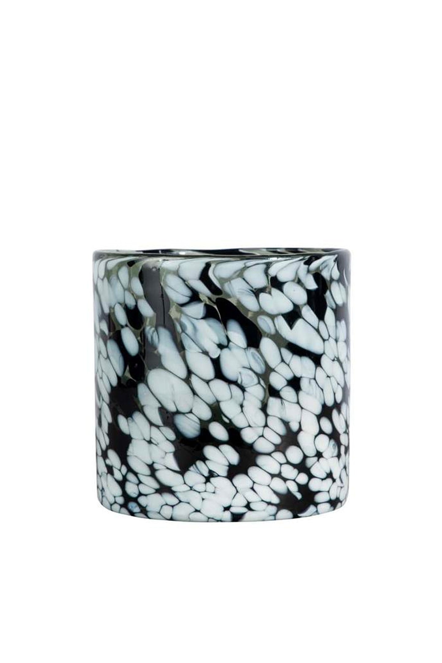 BLACK SPECKLED VASE