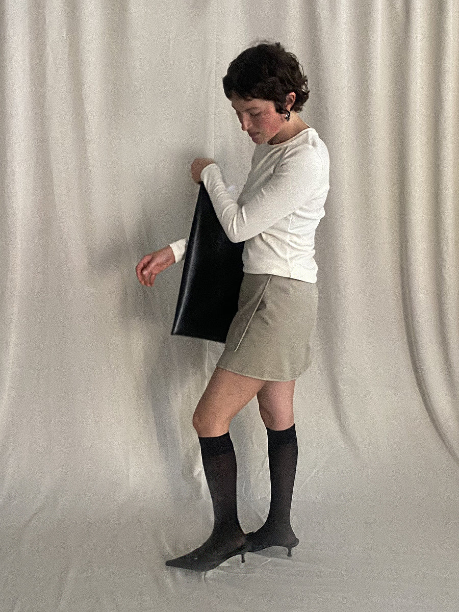 WRAP SKIRT SAND
