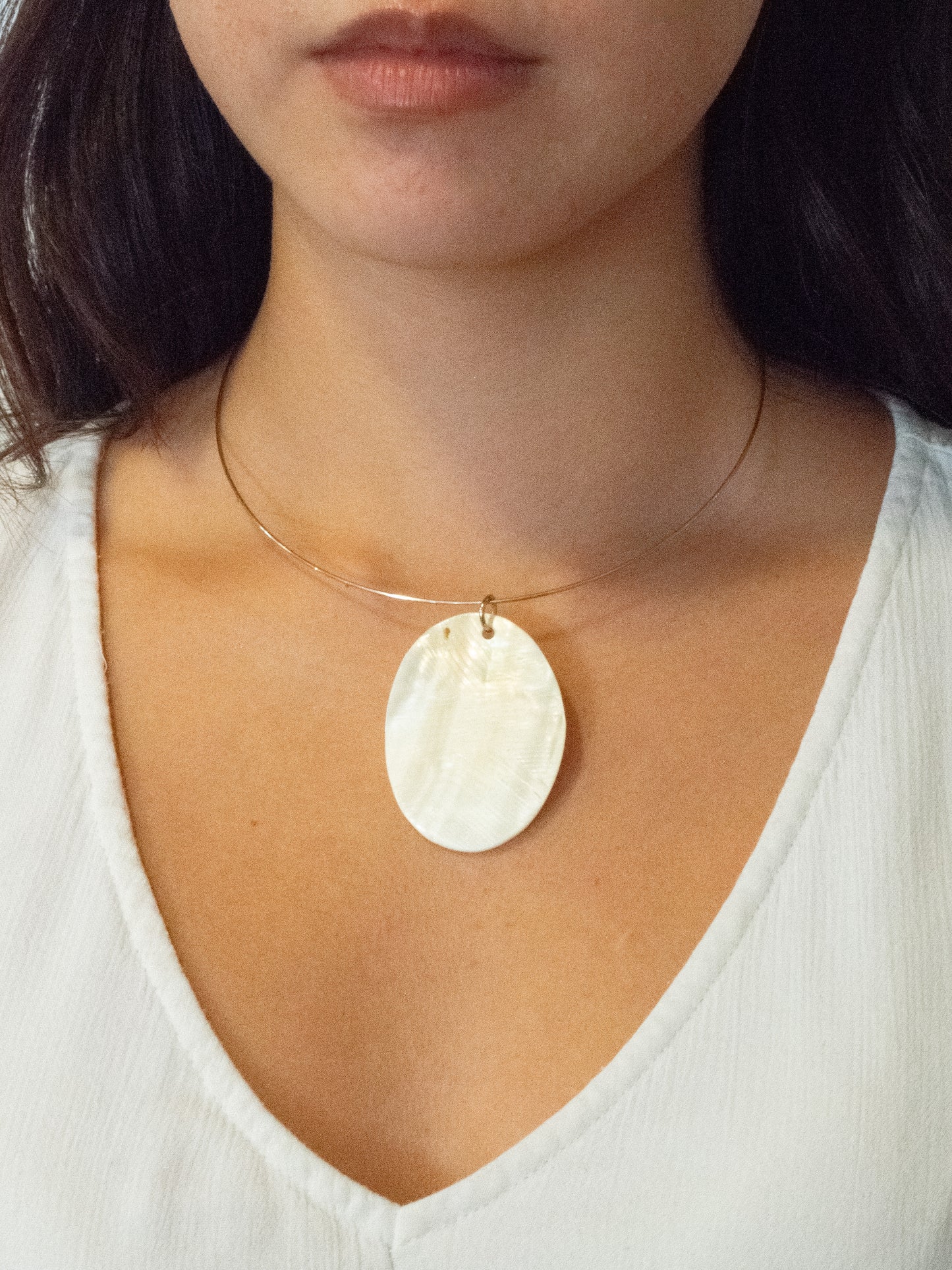 MOTHER OF PEARL NECKLACE