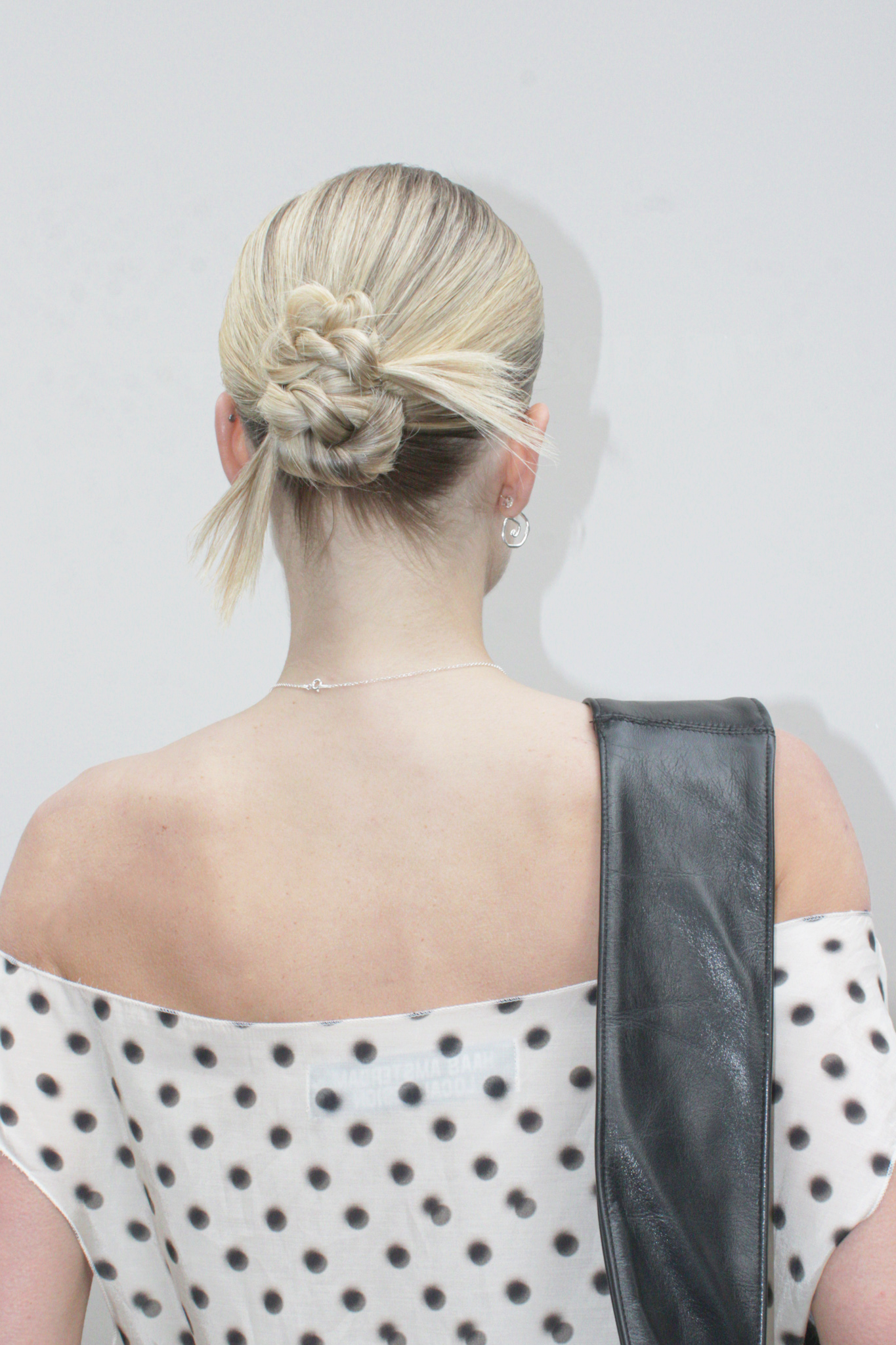 THE DAWN DRESS FADED POLKADOT