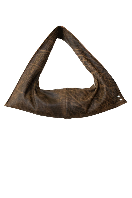 TURAN BAG BROWN HEATHERED SMALL