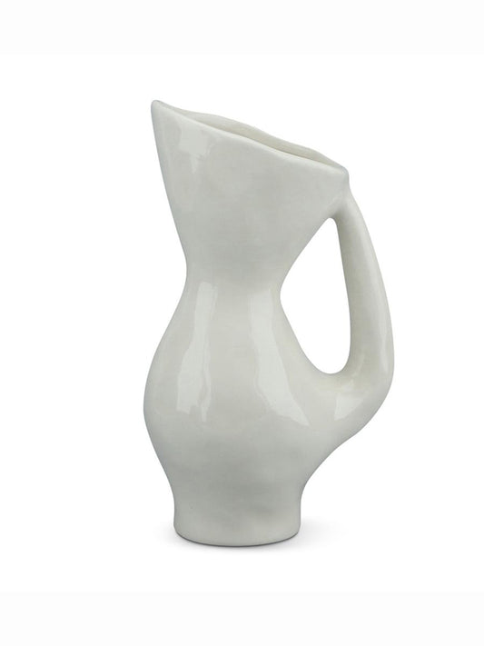 CERAMIC CARAFE WHITE