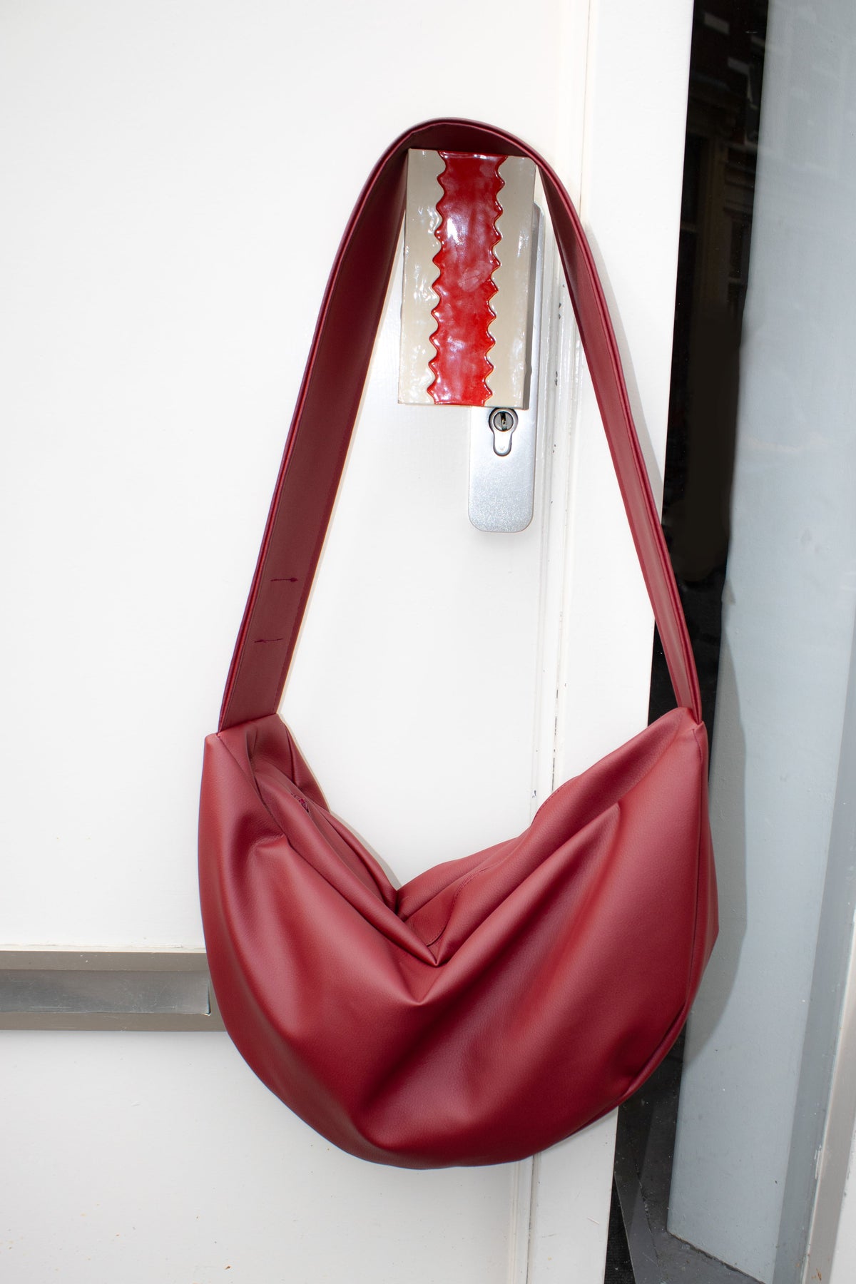 HOUSE BAG WINE RED